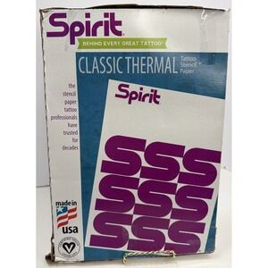 SPIRIT CLASSIC THERMAL Tattoo Transfer Paper (100 SHEETS)8.5"x11"
